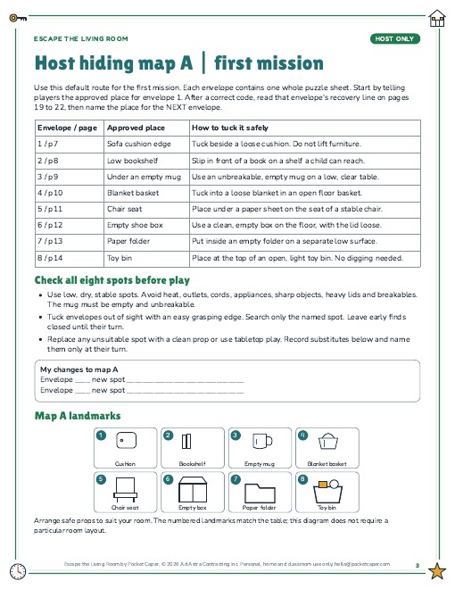 Actual printable page sample 1