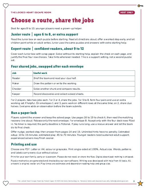 Actual printable page sample 1